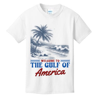 Welcome To The Gulf Of America Kids T-Shirt