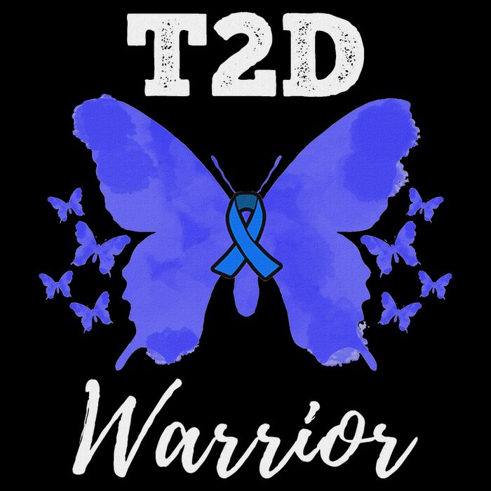 Warrior T2d Type 2 Diabetes Awareness Bucket Hat