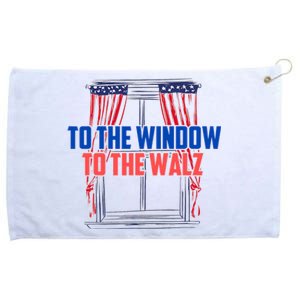 Window To The Walz Harris President Kamala Harris Waltz 2024 Grommeted Golf Towel