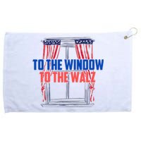 Window To The Walz Harris President Kamala Harris Waltz 2024 Grommeted Golf Towel