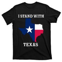 Welcome To Texas I Stand With The Texas Flag T-Shirt