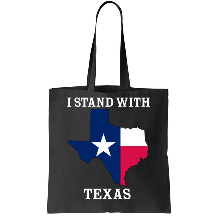 Welcome To Texas I Stand With The Texas Flag Tote Bag