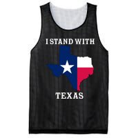 Welcome To Texas I Stand With The Texas Flag Mesh Reversible Basketball Jersey Tank