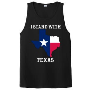 Welcome To Texas I Stand With The Texas Flag PosiCharge Competitor Tank