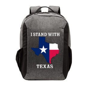 Welcome To Texas I Stand With The Texas Flag Vector Backpack