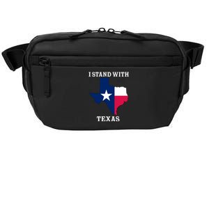 Welcome To Texas I Stand With The Texas Flag Crossbody Pack