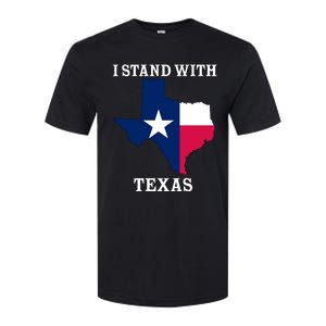 Welcome To Texas I Stand With The Texas Flag Softstyle CVC T-Shirt