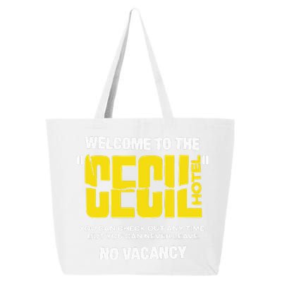 Welcome To The Cecil Hotel 25L Jumbo Tote