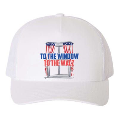 Window To The Walz Harris President Kamala Harris Waltz 2024 Yupoong Adult 5-Panel Trucker Hat