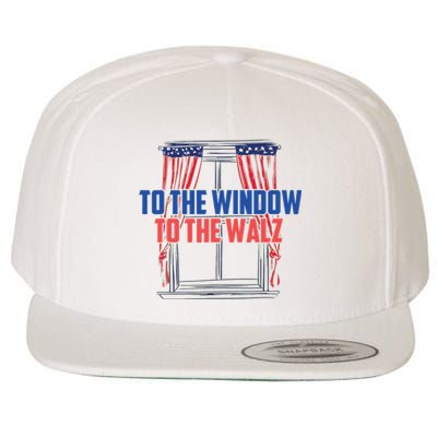 Window To The Walz Harris President Kamala Harris Waltz 2024 Wool Snapback Cap