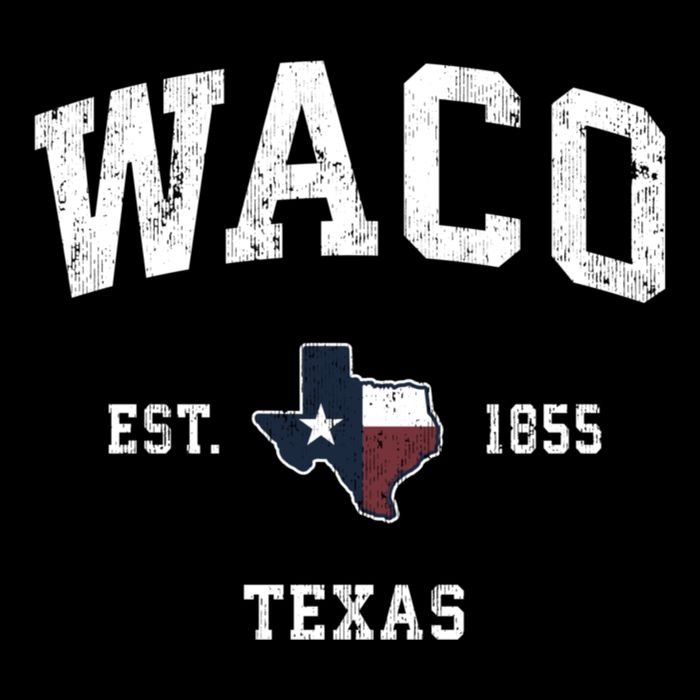 Waco Texas Tx Vintage State Flag Sports Backpack