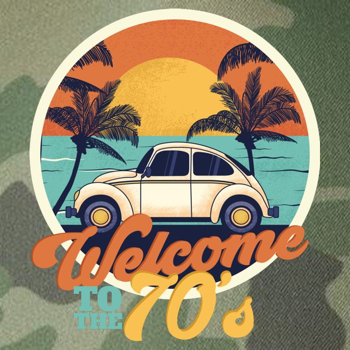 Welcome To The 70s Legacy Tie Dye Trucker Hat