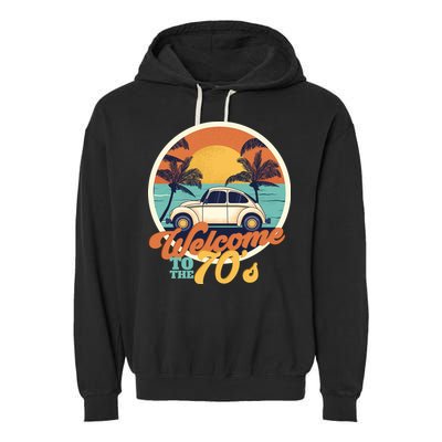 Welcome To The 70s Garment-Dyed Fleece Hoodie