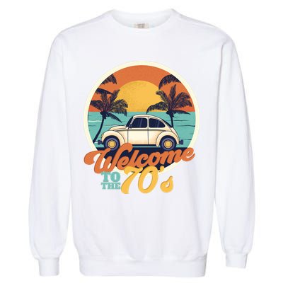 Welcome To The 70s Garment-Dyed Sweatshirt