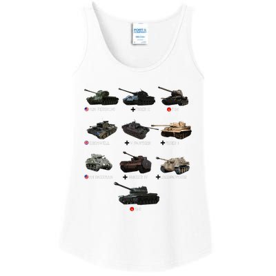 World Tanks Type American Enthusiast Military Lover Machine Ladies Essential Tank