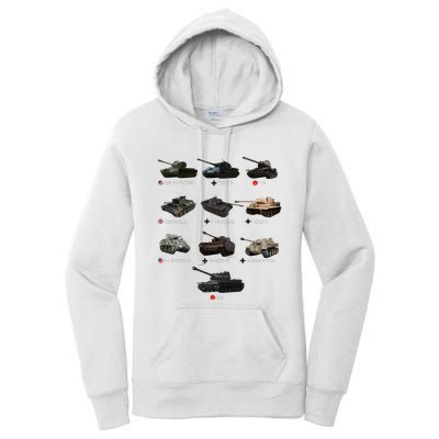 World Tanks Type American Enthusiast Military Lover Machine Women's Pullover Hoodie