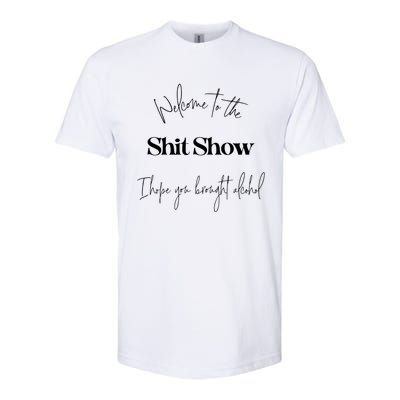 Welcome To The Shit Show Softstyle® CVC T-Shirt