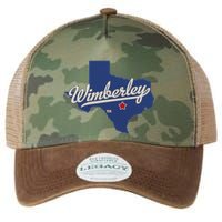 Wimberley Texas Tx Map Legacy Tie Dye Trucker Hat