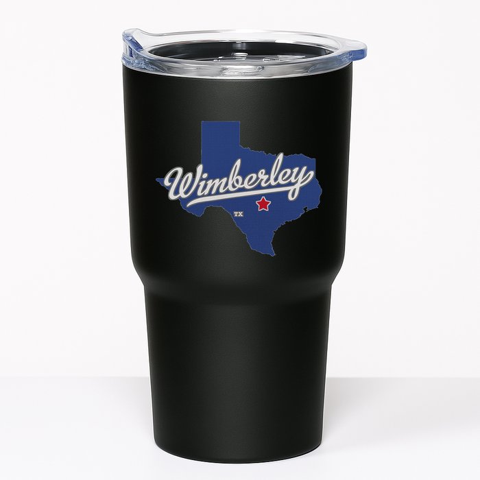 Wimberley Texas Tx Map Tumbler