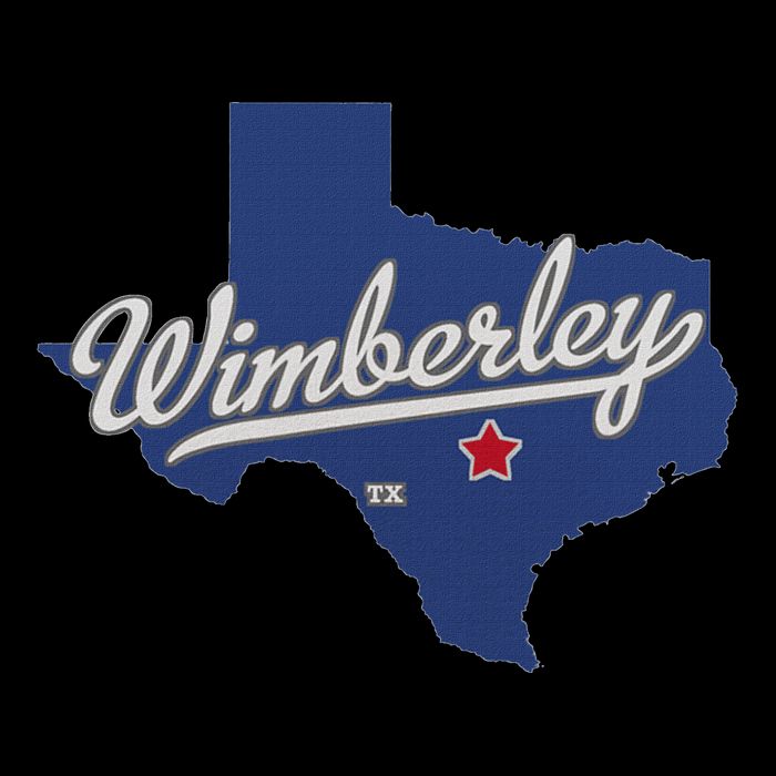Wimberley Texas Tx Map Zip Tote Bag