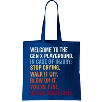 Welcome to the Gen X Playground Generation X 1980 Millennial Bag