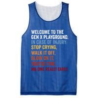 Welcome to the Gen X Playground Generation X 1980 Millennial Mesh Reversible Basketball Jersey Tank