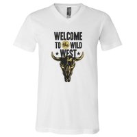 Welcome To The Wild West V-Neck T-Shirt