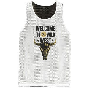 Welcome To The Wild West Mesh Reversible Basketball Jersey Tank