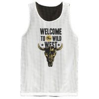 Welcome To The Wild West Mesh Reversible Basketball Jersey Tank