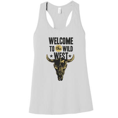 Welcome To The Wild West Women's Racerback Tank