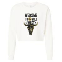 Welcome To The Wild West Cropped Pullover Crew