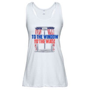 Window To The Walz Harris President Kamala Harris Waltz 2024 Ladies Essential Flowy Tank