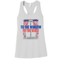 Window To The Walz Harris President Kamala Harris Waltz 2024 Women's Racerback Tank