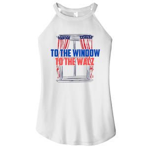 Window To The Walz Harris President Kamala Harris Waltz 2024 Women's Perfect Tri Rocker Tank