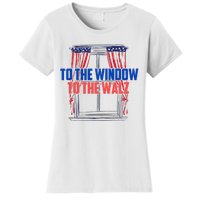 Window To The Walz Harris President Kamala Harris Waltz 2024 Women's T-Shirt