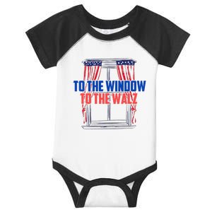 Window To The Walz Harris President Kamala Harris Waltz 2024 Infant Baby Jersey Bodysuit