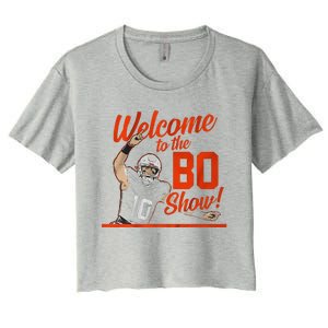 Welcome To The Bo Show Nix Women's Crop Top Tee