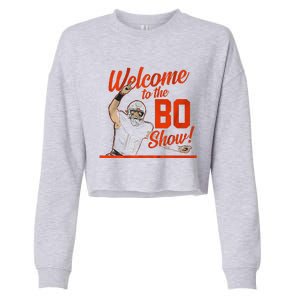 Welcome To The Bo Show Nix Cropped Pullover Crew