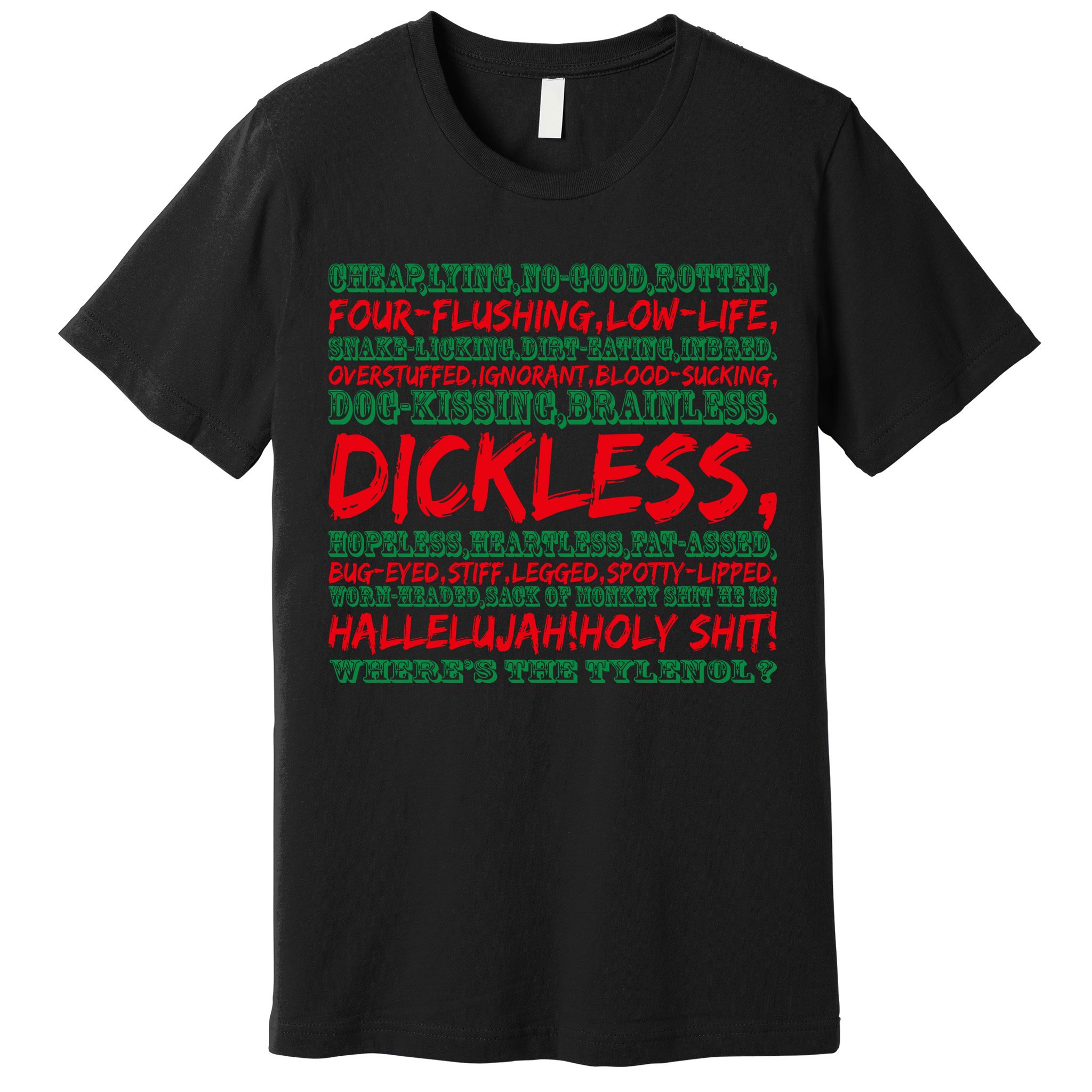 WhereS The Tylenol Christmas Vacation Rant Christmas Vacation Quote Premium T-Shirt
