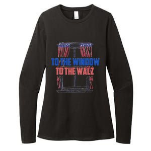 Window To The Walz Harris President Kamala Harris Waltz 2024 Womens CVC Long Sleeve Shirt