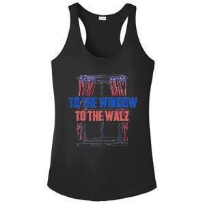 Window To The Walz Harris President Kamala Harris Waltz 2024 Ladies PosiCharge Competitor Racerback Tank