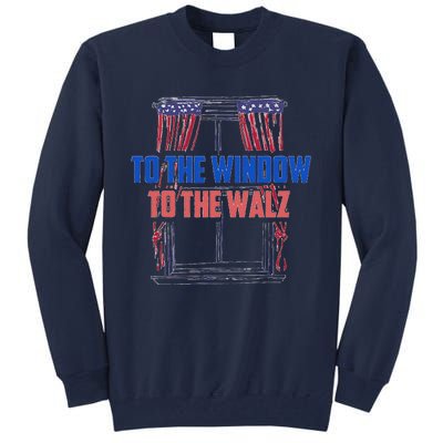 Window To The Walz Harris President Kamala Harris Waltz 2024 Tall Sweatshirt