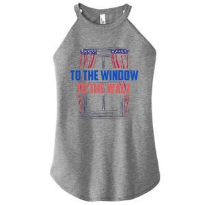 Window To The Walz Harris President Kamala Harris Waltz 2024 Women's Perfect Tri Rocker Tank