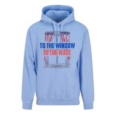 Window To The Walz Harris President Kamala Harris Waltz 2024 Unisex Surf Hoodie