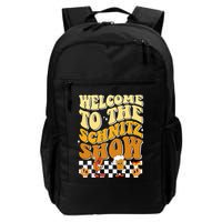 Welcome To The Schnitz Show Oktoberfest Retro Groovy Backpack