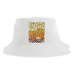 Welcome To The Schnitz Show Oktoberfest Retro Groovy Sustainable Bucket Hat