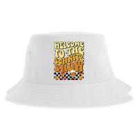 Welcome To The Schnitz Show Oktoberfest Retro Groovy Sustainable Bucket Hat