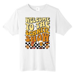 Welcome To The Schnitz Show Oktoberfest Retro Groovy Tall Fusion ChromaSoft Performance T-Shirt