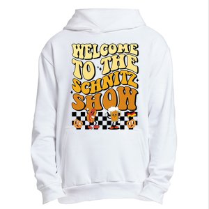 Welcome To The Schnitz Show Oktoberfest Retro Groovy Urban Pullover Hoodie