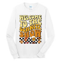 Welcome To The Schnitz Show Oktoberfest Retro Groovy Tall Long Sleeve T-Shirt